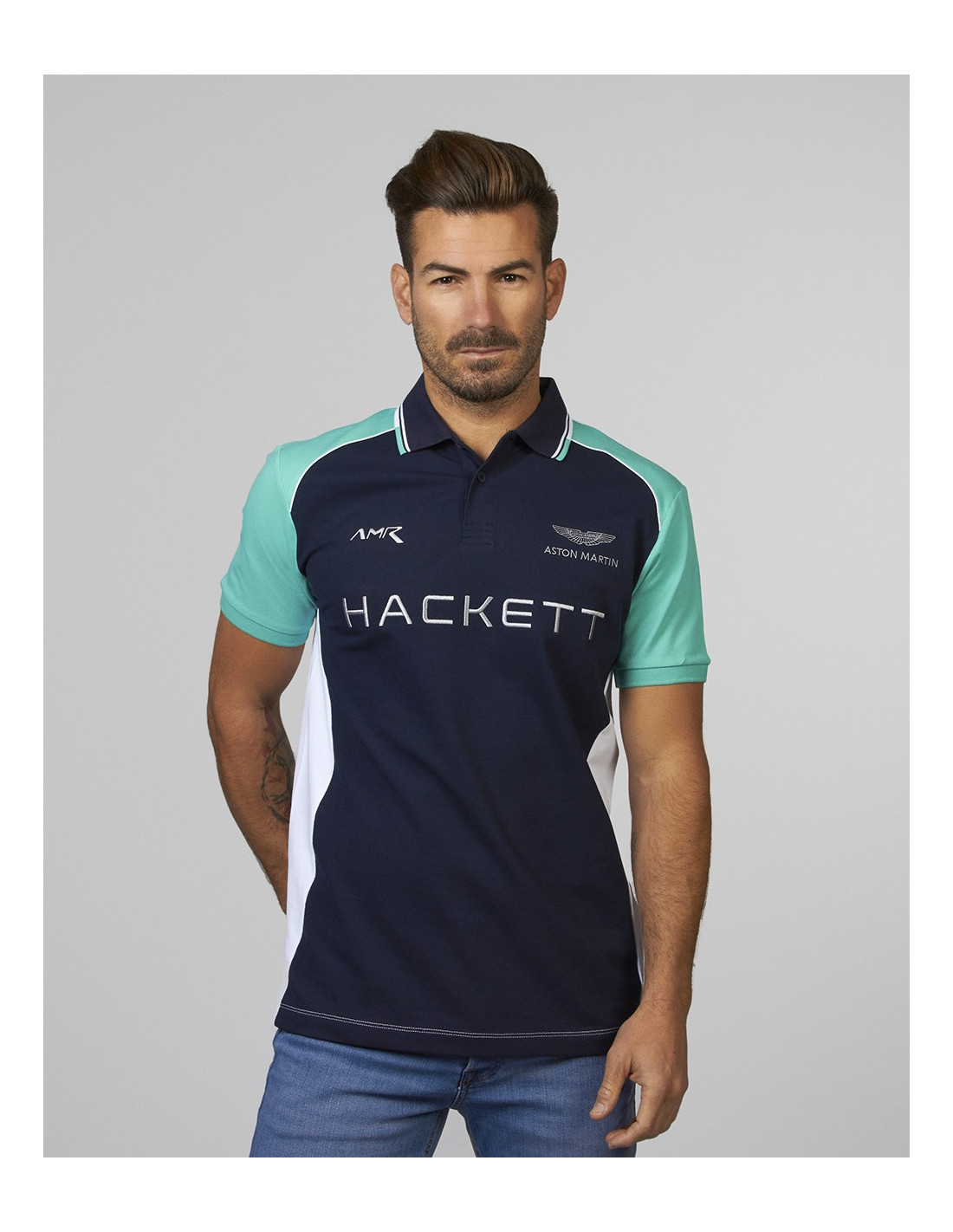 Esmerado de madera Cumplimiento a HACKETT HM563026 - Polo