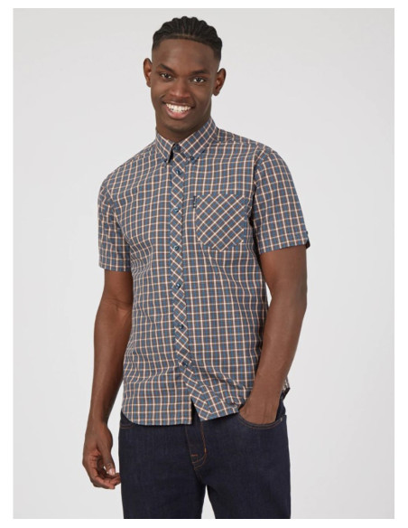 BEN SHERMAN Signature House Check - Short Sleeve Shirt
