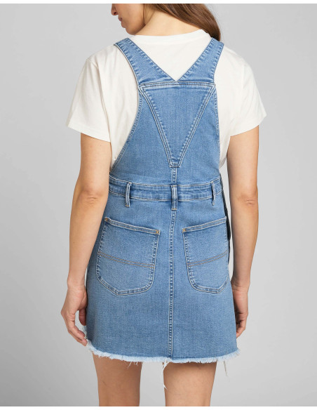 LEE Skirtall - Salopette di jeans
