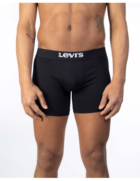 LEVI'S Solid Basic Lot de 2 boxers