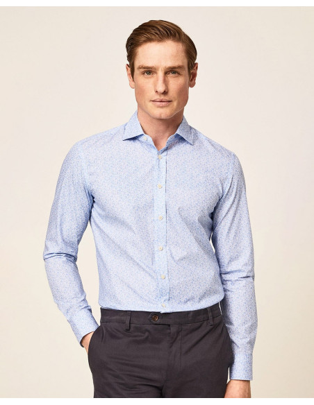 HACKETT Sea Shell Print - Hemd