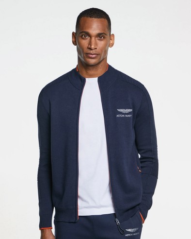 HACKETT Amr Knitted Fzip - Pull