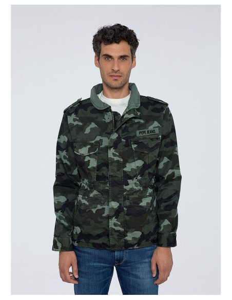 PEPE JEANS Strude Camo – Jeansjacke
