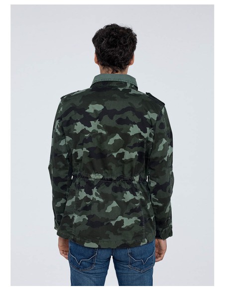 PEPE JEANS Strude Camo – Jeansjacke