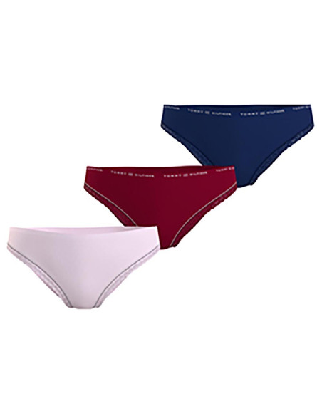 TOMMY HILFIGER UW0UW02825 - Lot de 3 maillots de bain
