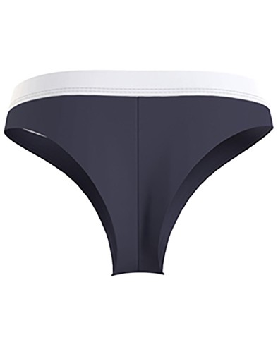 Tommy Hilfiger Scotton Bikini Panties, 6 Pair Packheather Grey/navy /red  /blackx-large in White