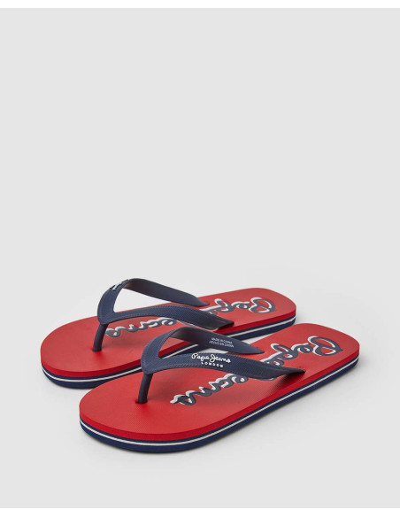 PEPE JEANS Bay Beach Logo M - Flip-Flops
