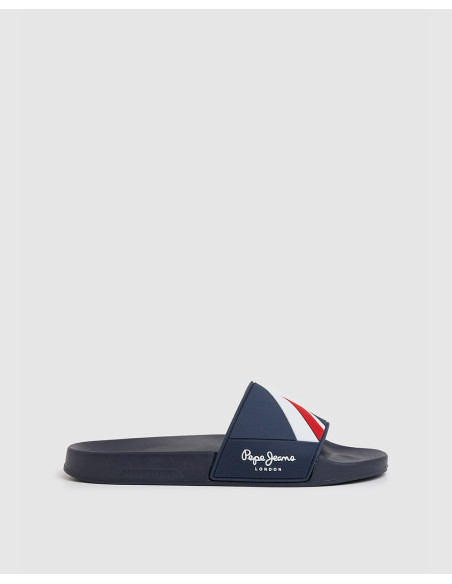 PEPE JEANS Slider Texture - Flip flops