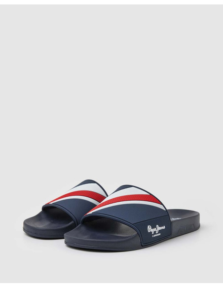 PEPE JEANS Slider Texture - Flip flops