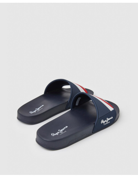 PEPE JEANS Slider Texture - Flip flops