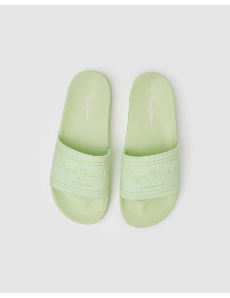 PEPE JEANS Slider Logo W - Flip-Flops