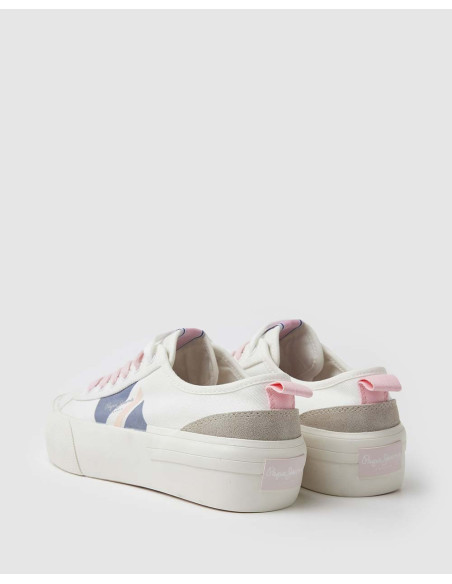 PEPE JEANS Drapeau Allen Couleur W - Baskets