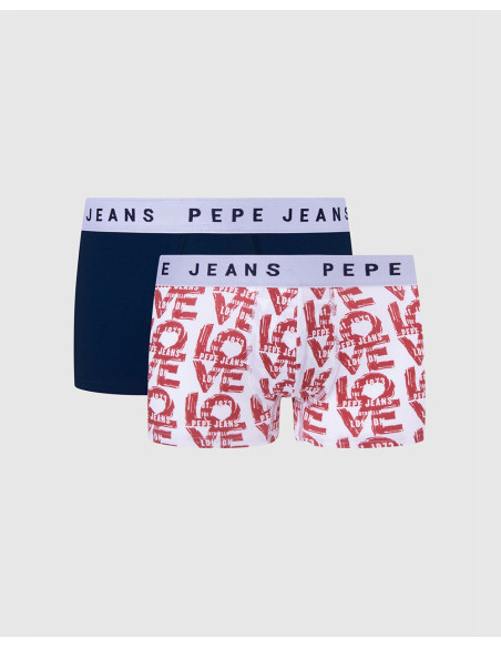 PEPE JEANS Love Print Tk 2P – Boxershorts