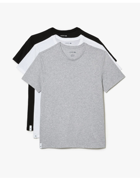LACOSTE TH3451-00 - 3 Pack of Undershirts