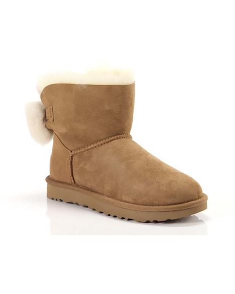 UGG - Mini Bail.Caixa com laço felpudo.W