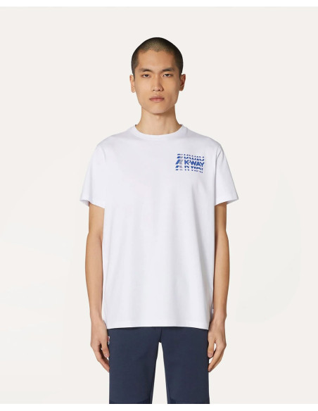 T-shirt con scritte multiple K-WAY Odom