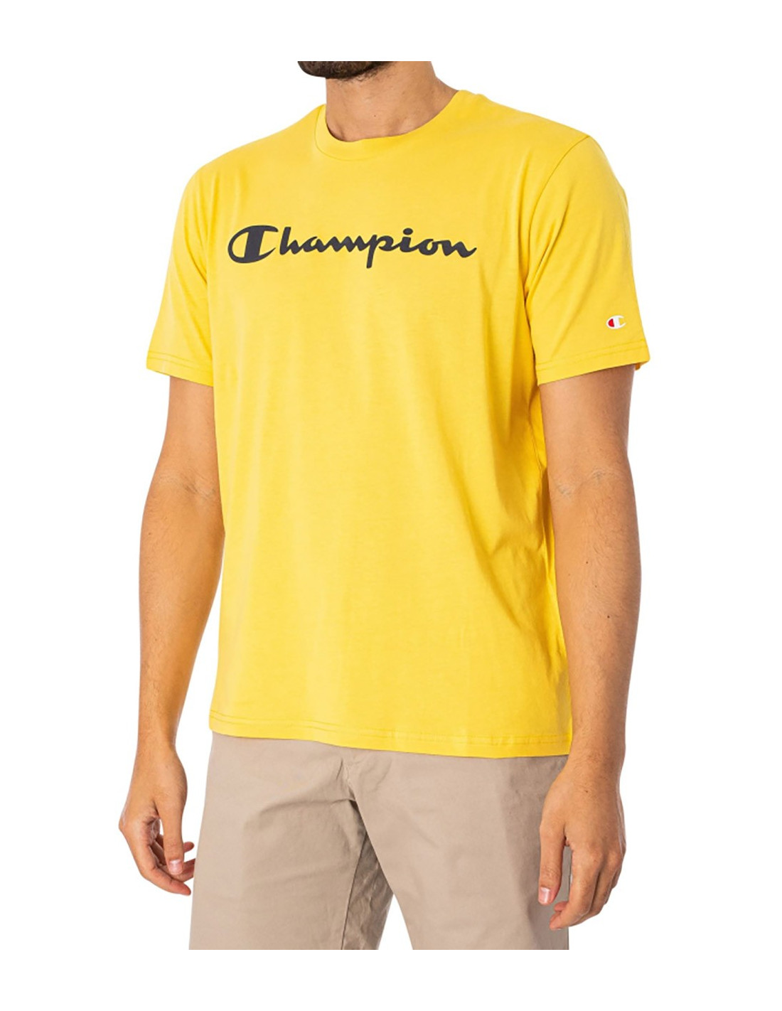 Champion t top shirt yellow