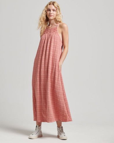 SUPERDRY Vintage-Cami-Kleid mit langem Neckholder