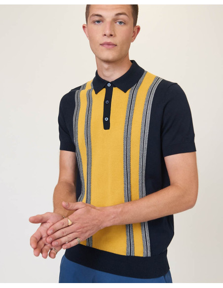 BEN SHERMAN Mod Stripe - Polo