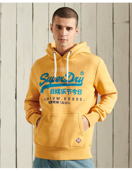 SUPERDRY Logo Tricolore Vintage - Felpa