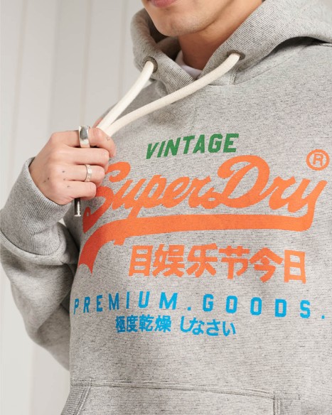 SUPERDRY Vintage Logo tricolor - Sudadera