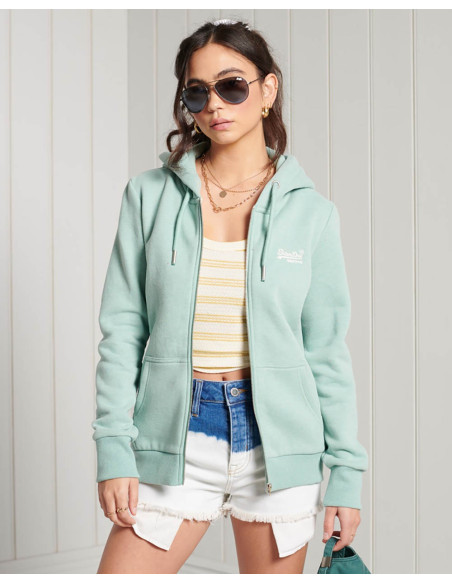 SUPERDRY Etichetta Arancione - Felpa