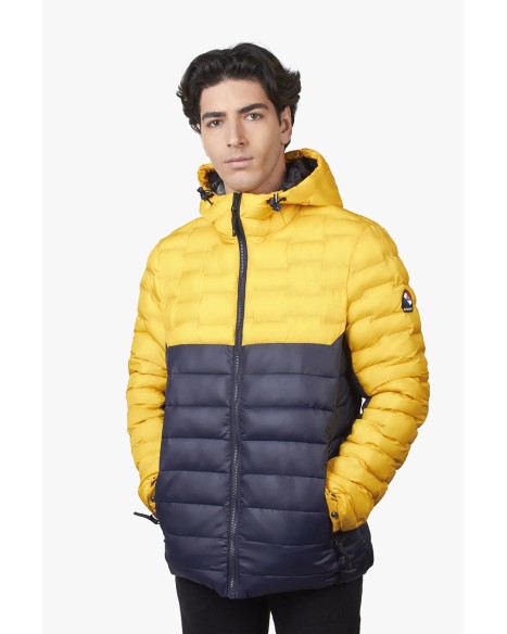 Jacket Superdry Fuji Cyber Yellow Quilt Radar