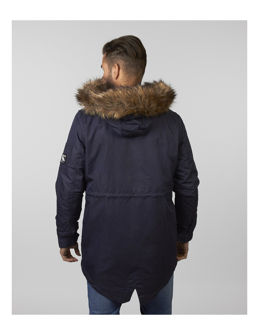 military parka superdry