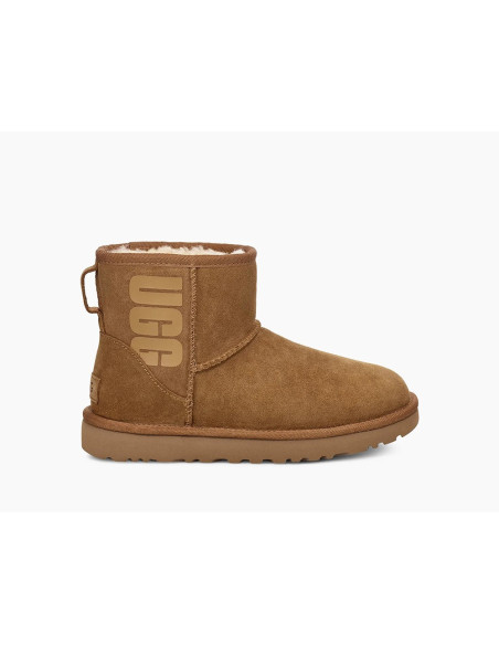 UGG Classic Mini Rubber Logo - Bottines