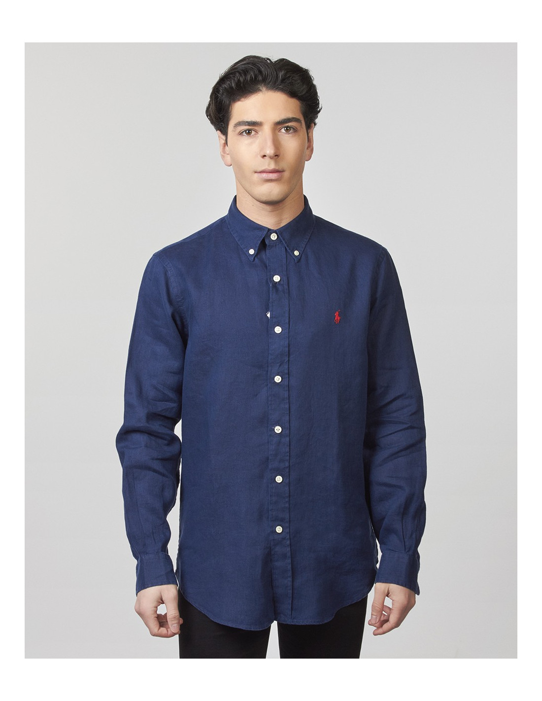 POLO RALPH LAUREN ロコ刺繍ホタンシャツ 710794141 014 POLO RALPH LAUREN 710794141 - Shirt