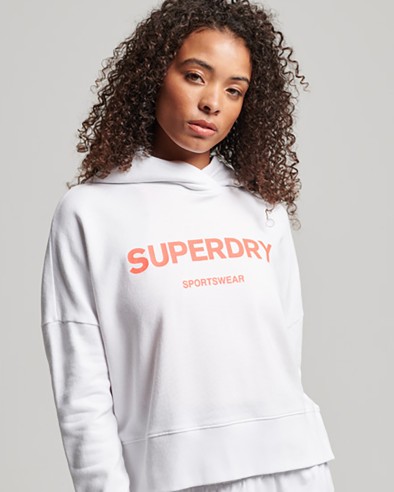 SUPERDRY Code Core Sport Crop Box Sweatshirt