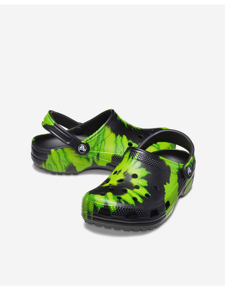 CROCS™ Classico zoccolo grafico tie-dye