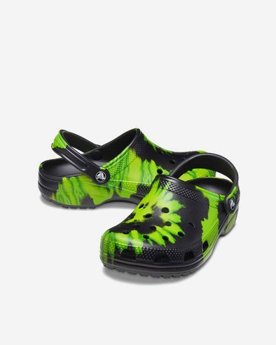 Clog CROCS™ Classic Tie Dye gráfico