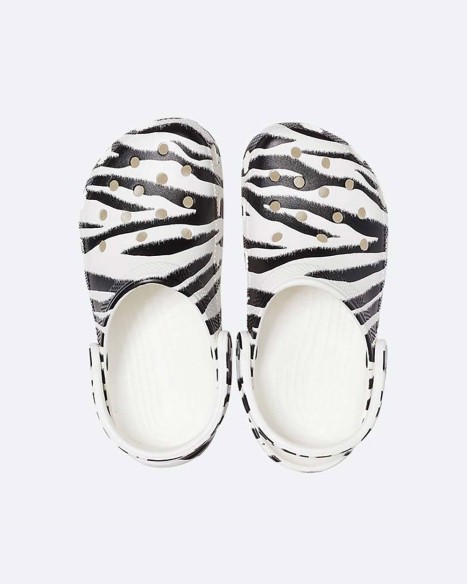 CROCS™ Zoccolo classico con stampa animalier W