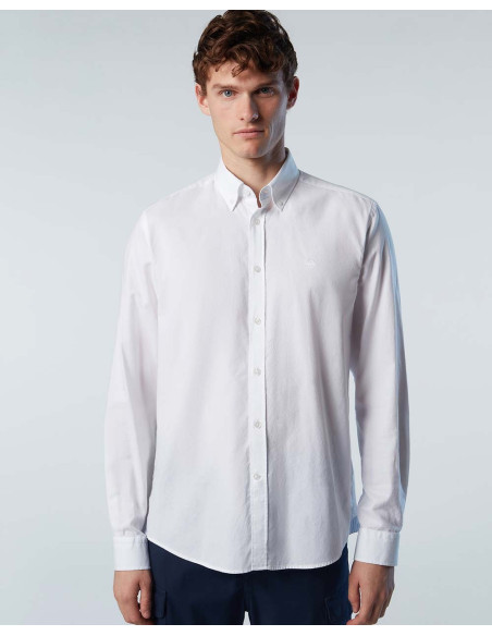 Camisa NORTH SAILS L/S Regular com botões - Camisa