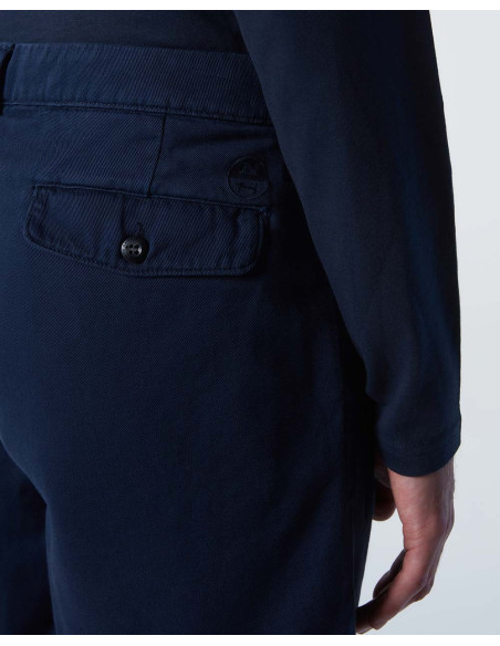 NORTH SAILS Newport /S - Short chino coupe régulière avec plis - Pantalon court