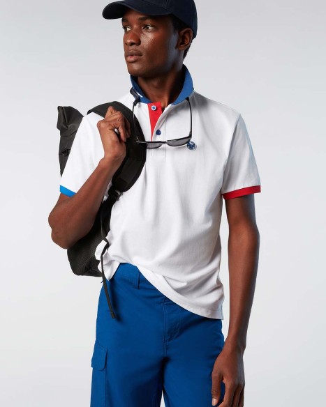 NORTH SAILS Ss Polo With Graphic - Polo