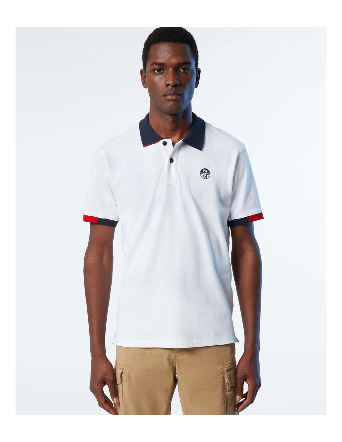 NORTH SAILS Ss Polo With Graphic Polo