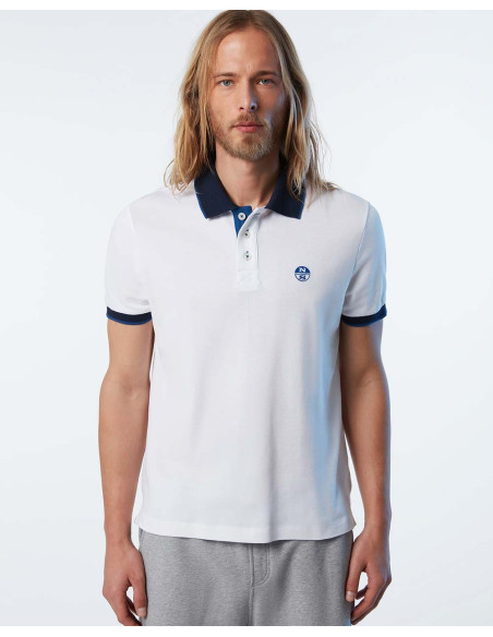 NORTH SAILS Ss Polo With Graphic - Polo