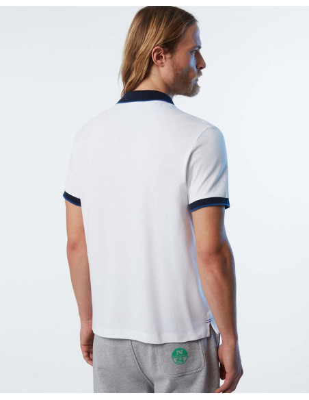 NORTH SAILS Ss Polo With Graphic - Polo