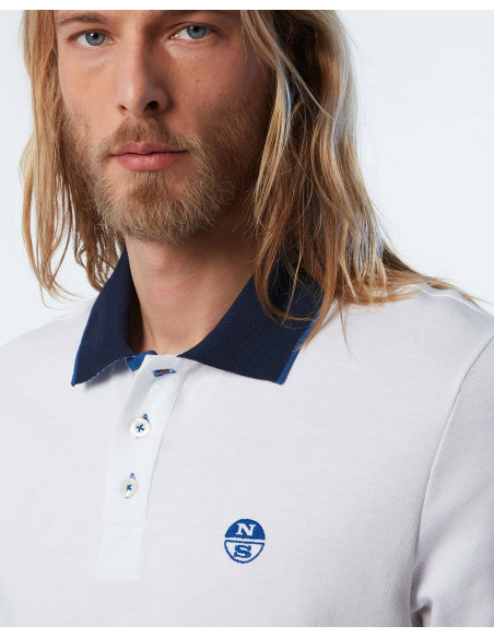 NORTH SAILS Ss Polo With Graphic - Polo