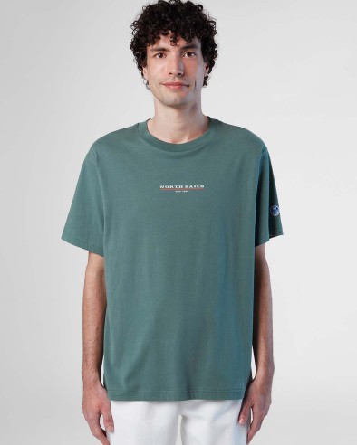 NORTH SAILS Ss T-Shirt mit Grafik - T-Shirt