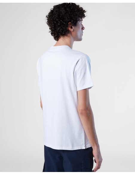 Camiseta NORTH SAILS Ss com estampa - camiseta