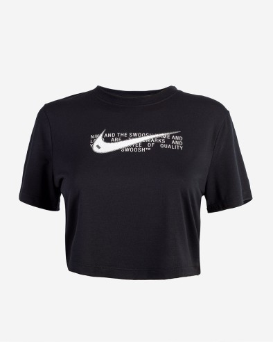 NIKE SportsWear Slim Cropped Swoosh   - Camiseta