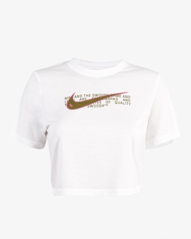 NIKE SportsWear Slim Cropped Swoosh   - Camiseta