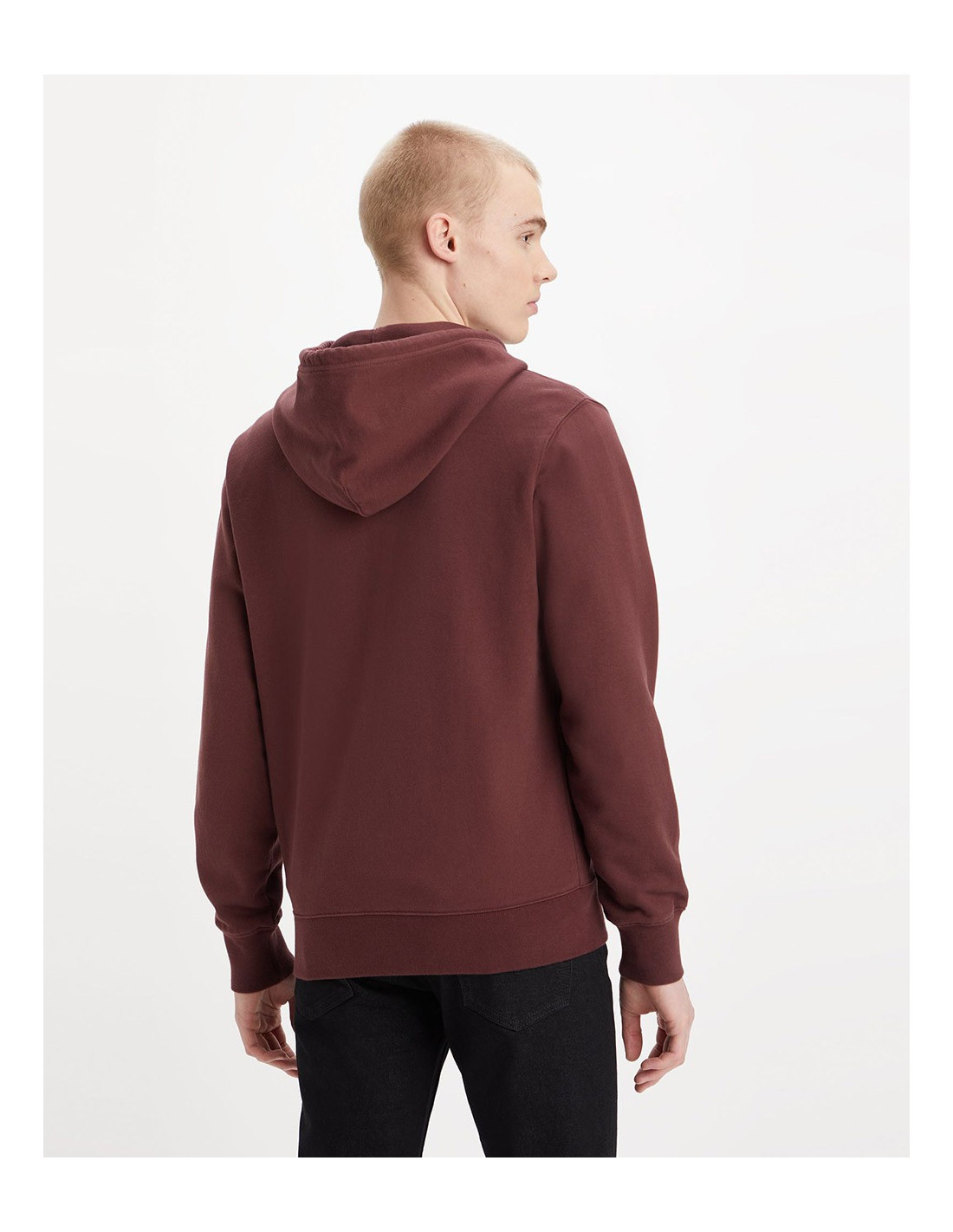 Levi's burgundy deals hoodie