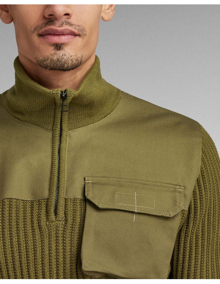 G-STAR Army half zip