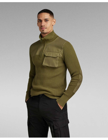 G-STAR Army half zip  - Chaqueta