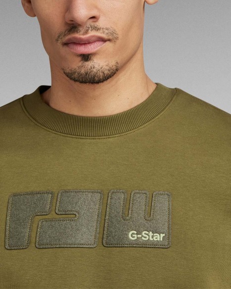 G-STAR RAW. Felt R SW - Sweatshirt