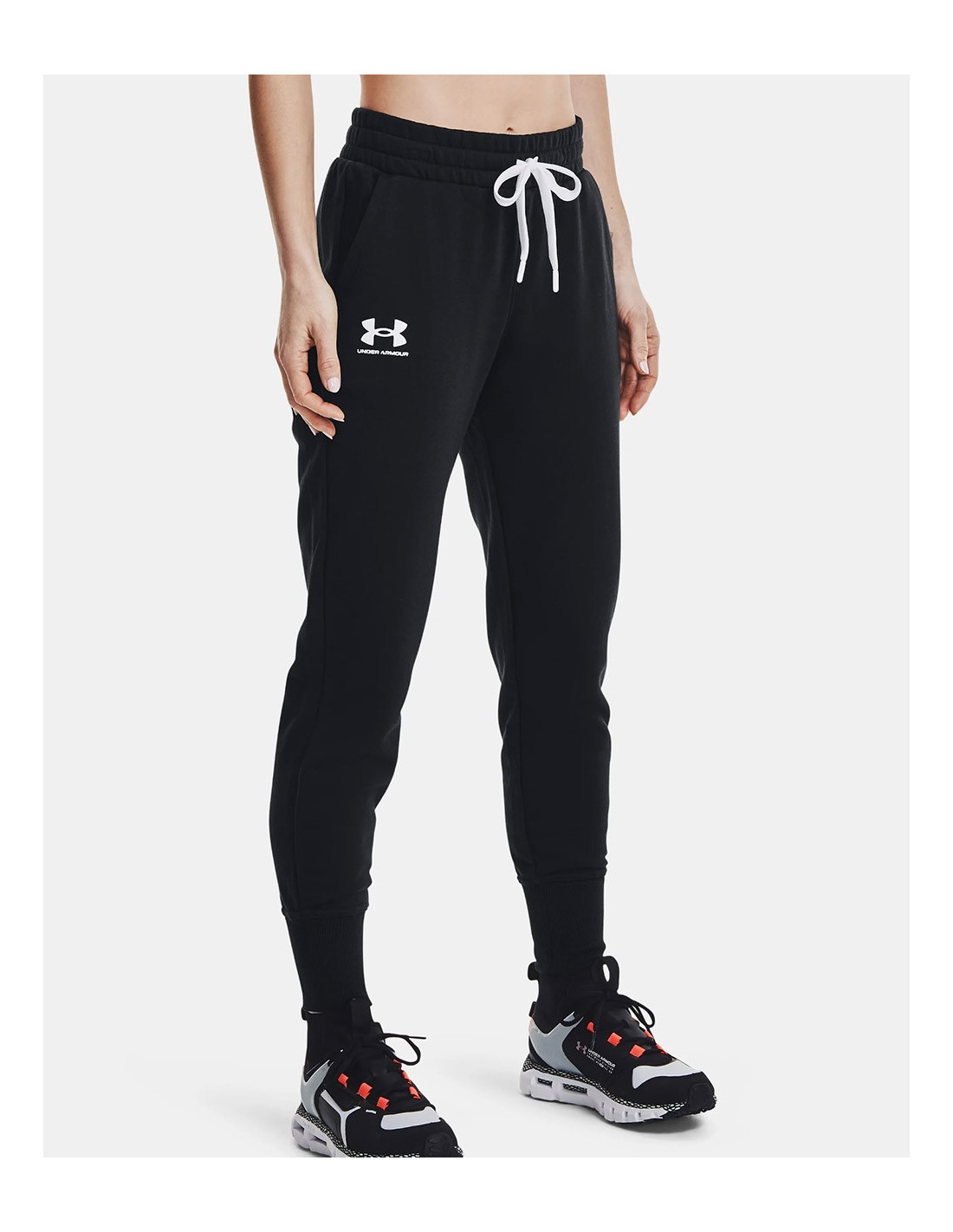 Under Armour Pantalones Deportivos Rival de Forro Polar para Mujer